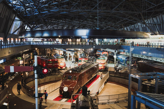 The Railway Museum in Japan